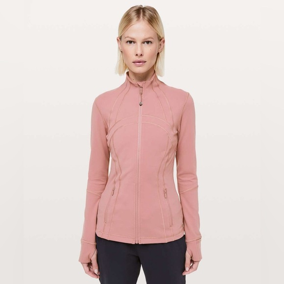 Lululemon Define Full Zip Jacket Pink Quicksand - Picture 1 of 6